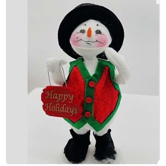 AnnaLee LLC. Snowman w/ Tophat - Picture 2 of 3